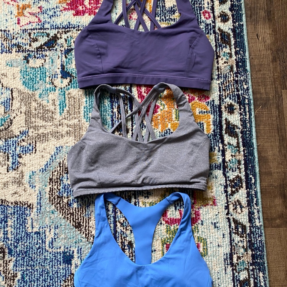 Lululemon Sports Bras size 8